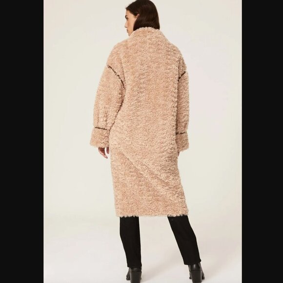 OOFWear Reversible Faux Shearling Coat, EU 38 US XS - Picture 3 of 10